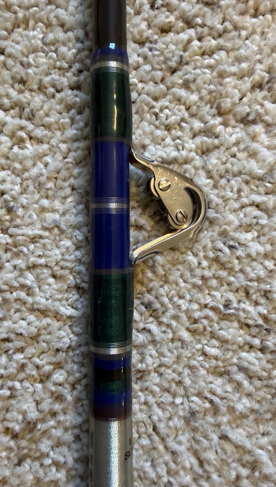 Custom Wrapped Calstar Grafighter 760-H Conventional Fishing Rod w/AFTCO