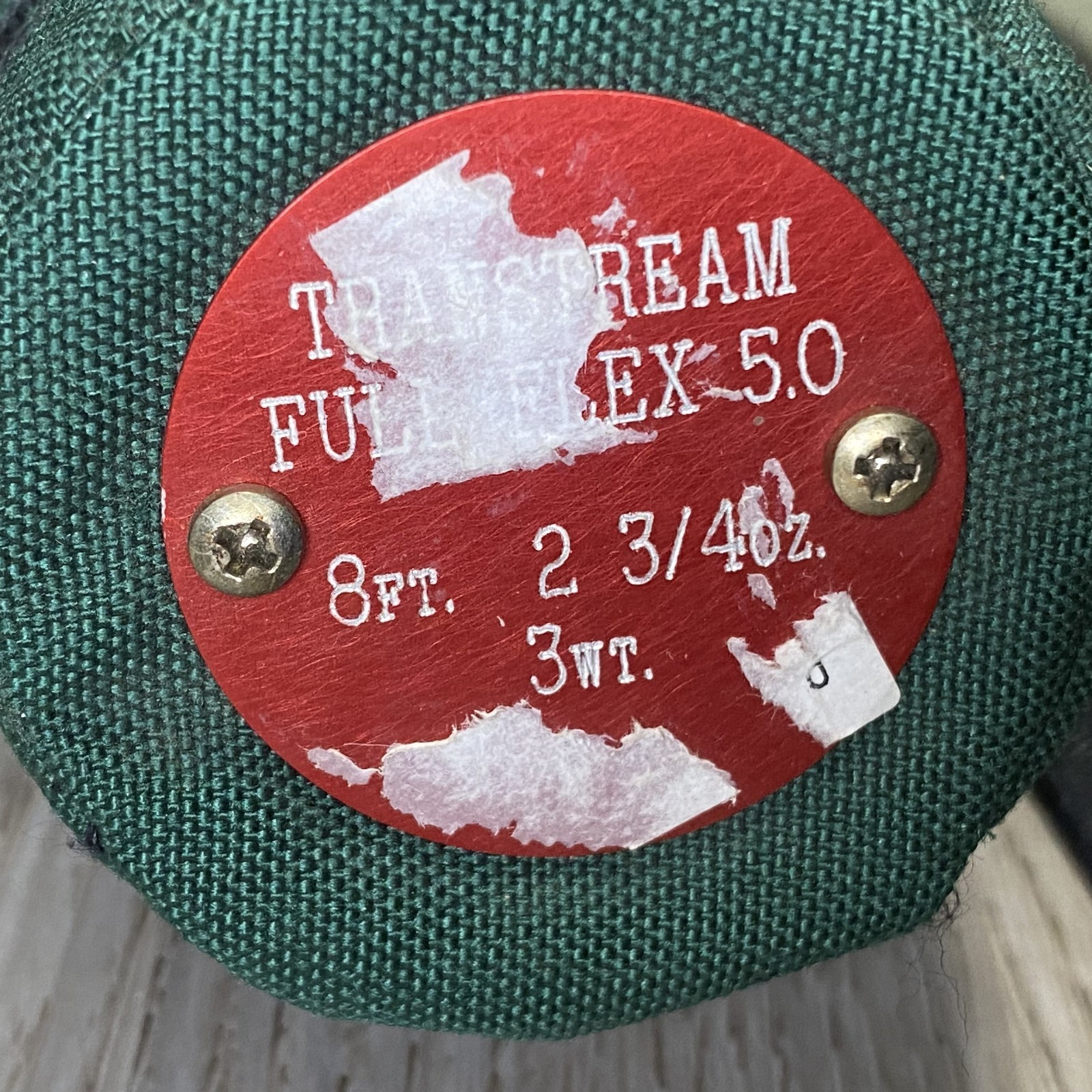 ORVIS Graphite TRANSTREAM 8’0” 3wt Fly rod w/Tube Case Sock