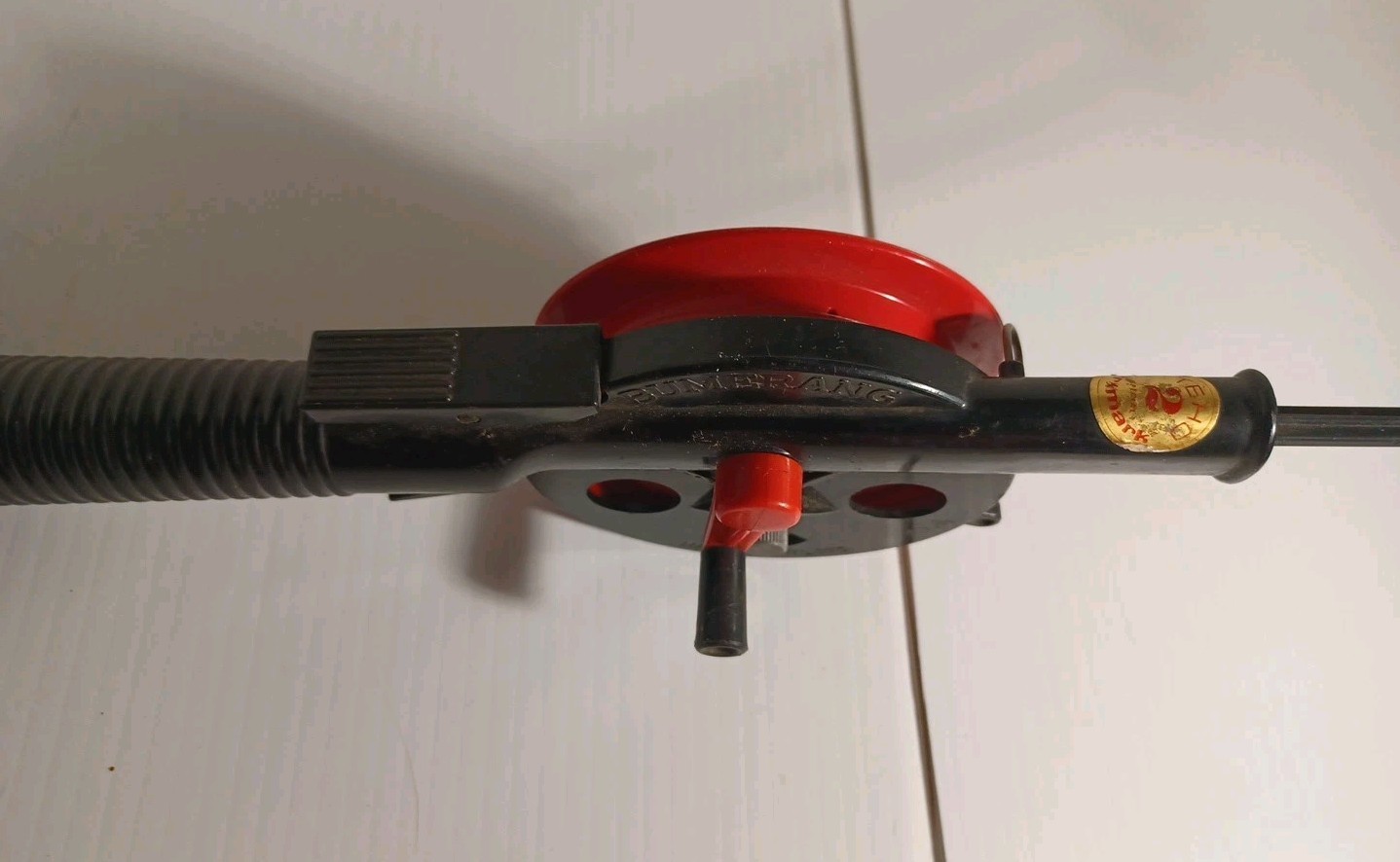 Vintage Normark Teho 2 Bumerang Thrumming Ice Fishing Rod Made In Finland