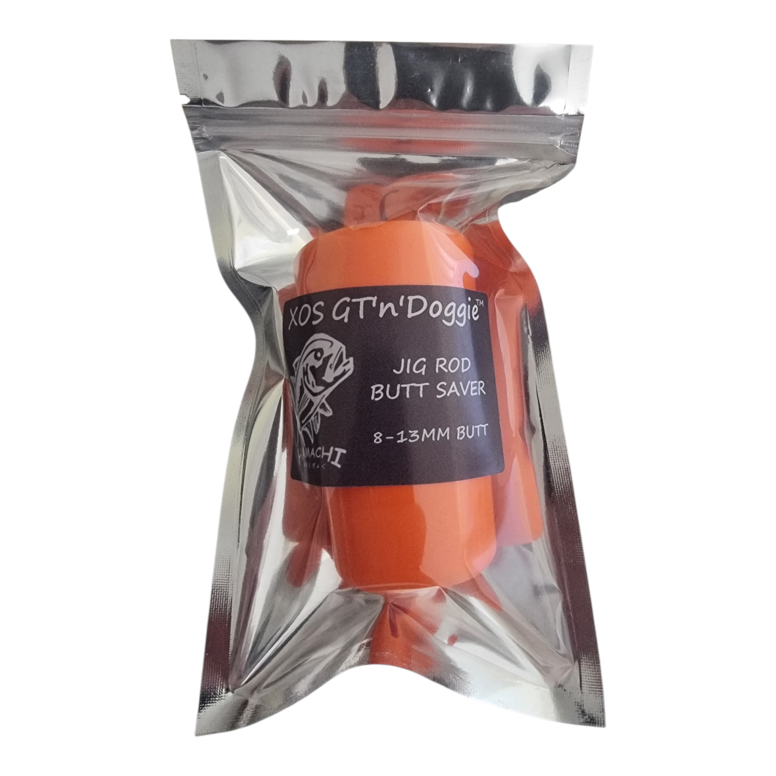 Hamachi Tackle shock absorbing butt protector for jig rods suits 8 – 13mm Blanks
