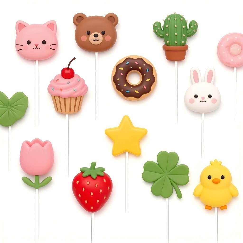 100 Pcs Clear Acrylic Sticks, 3mm Diameter for Cake Toppers and DIY Projects