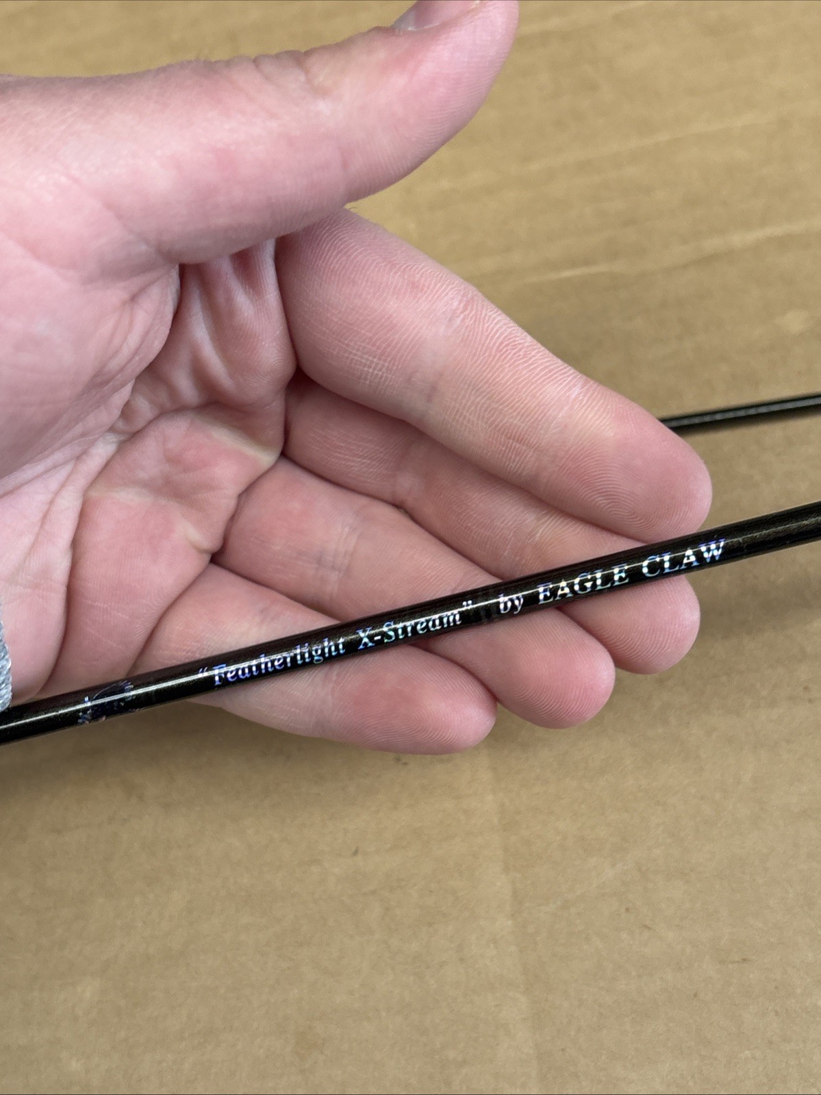 Eagle Claw Featherlight X-Stream FLX502LS 5’0” Fishing Rod 2 Piece