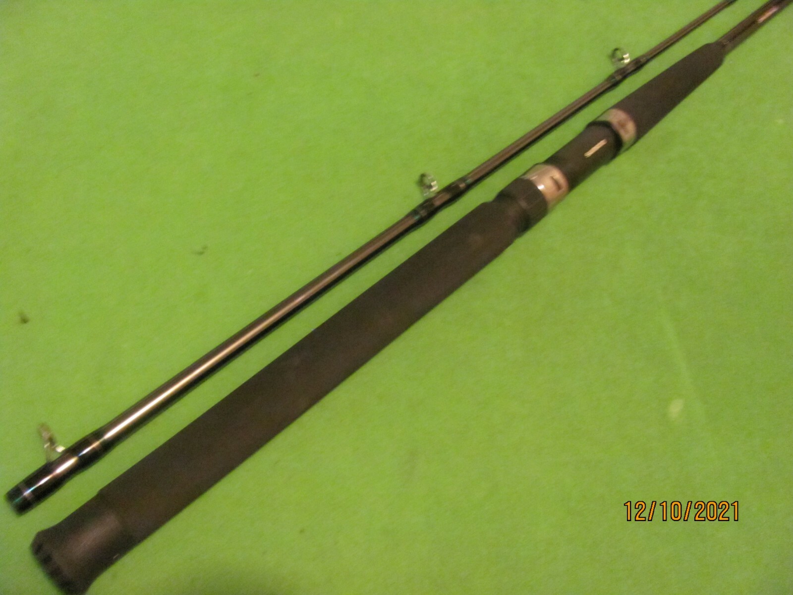 1) SHIMANO TDR 8′ 0″ MEDIUM MODERATE FAST ACTION CONVENTIONAL TROLLING ROD.
