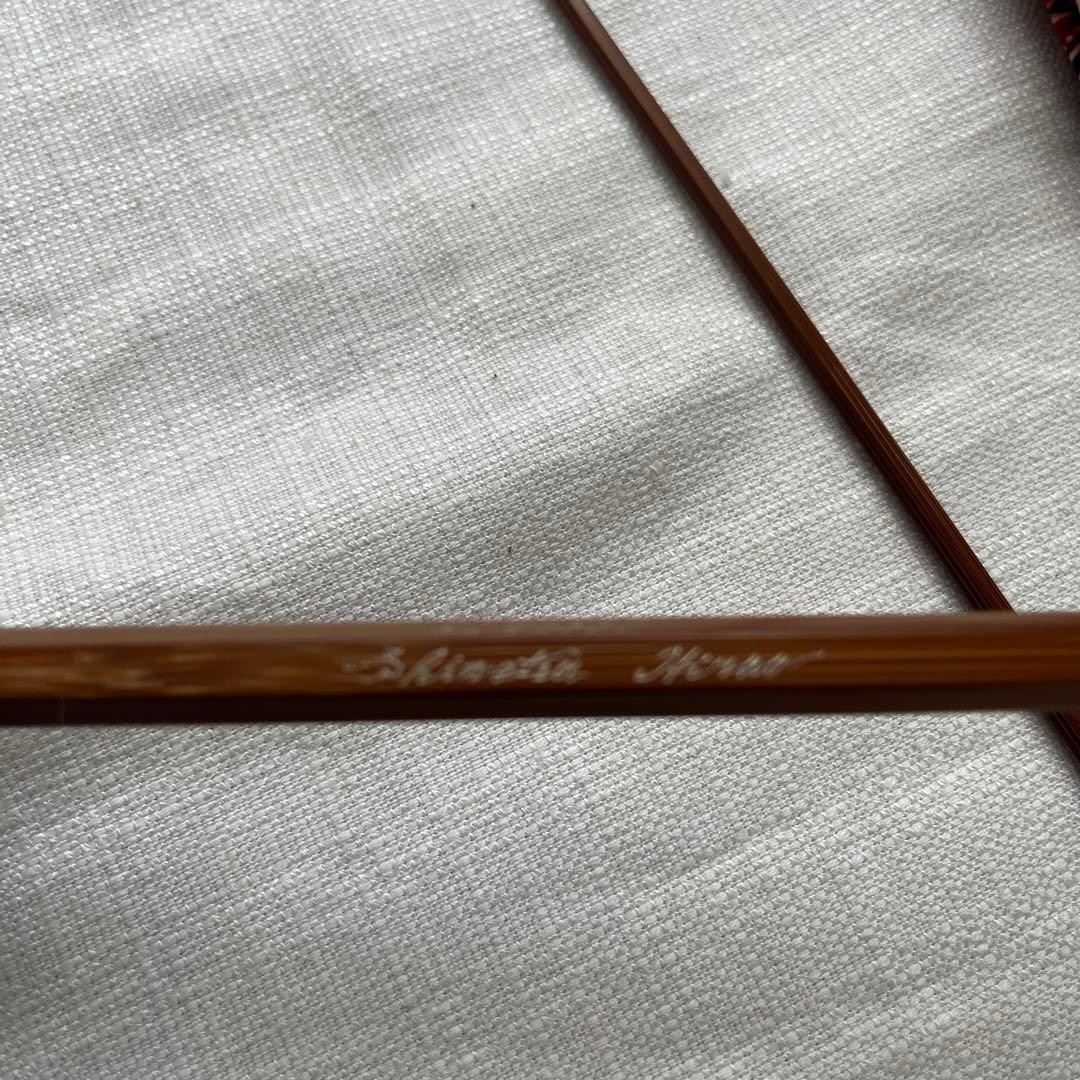 Hirao Bamboo Fly Rod 7ft 3in #3-4 2-Piece Handcrafted Used, No Damage