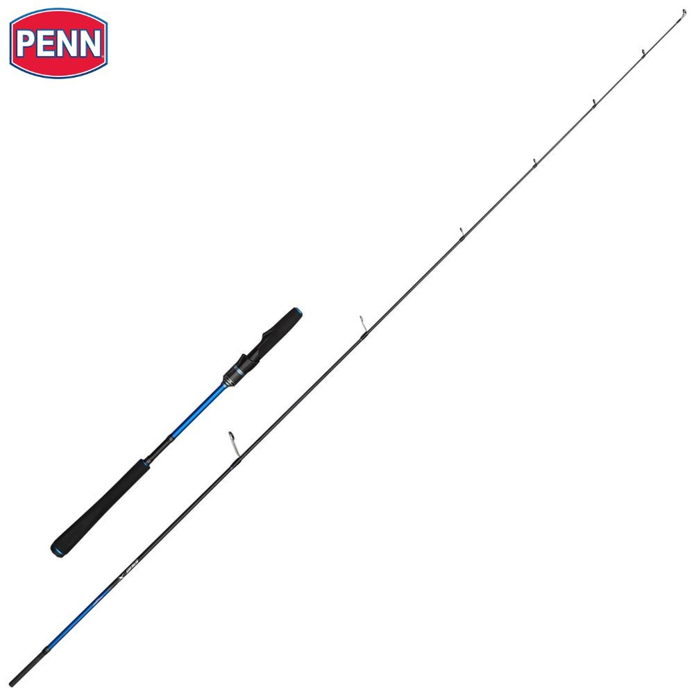 PENN Saltwater Jigging Rod RETALIATE X Tairubber Spin 1.98m/80g