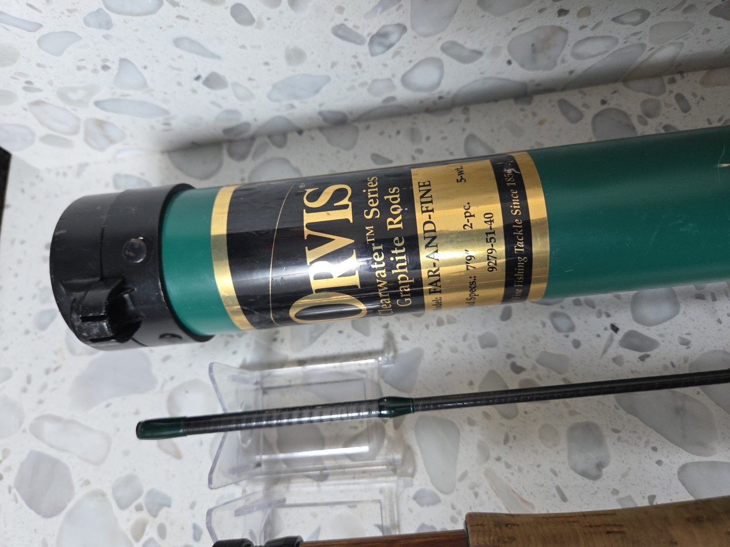 ORVIS Graphite “FAR AND FINE” 5wt 7’9″ Fly Rod