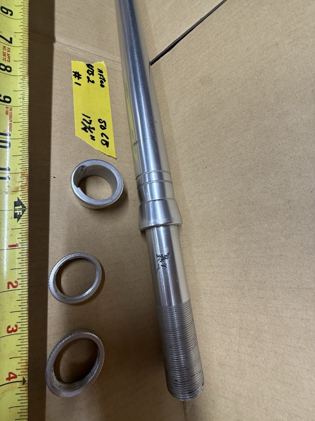 USED AFTCO POLISHED Aluminum Butt 17.5″ UB2 Great condition. 30-50lb class