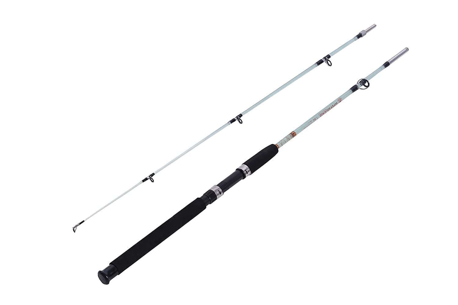HELLARO Kingfisher Super Solid Glass Fiber Unbreakable Spinning Fishing Rod(6FT)