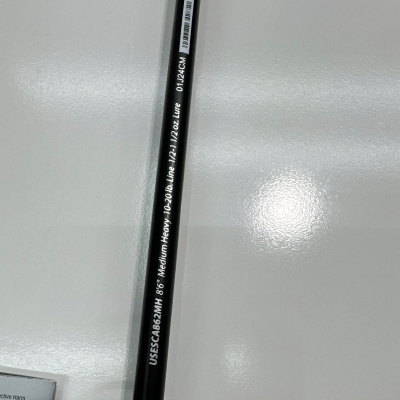 Ugly Stik Elite USESC862MH 8’6″ Medium Heavy Casting Rod Graphite Cork Handle