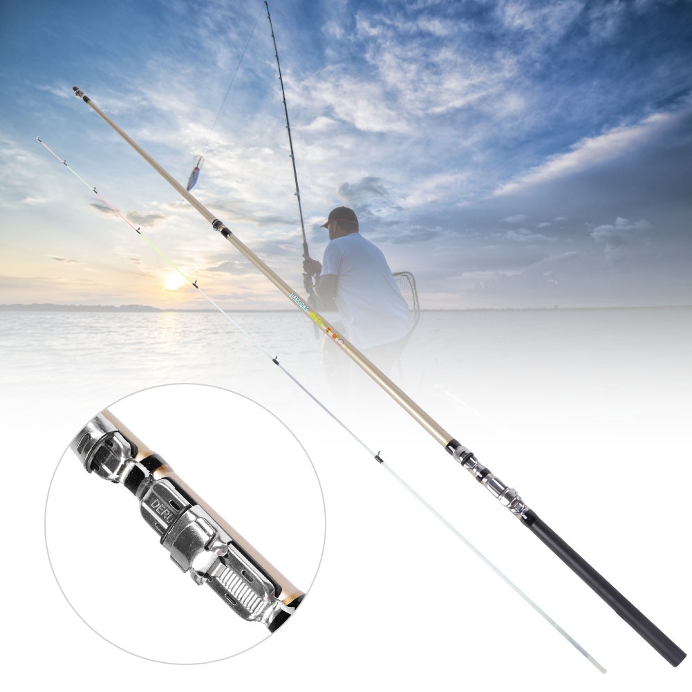 Telescopic Spinning Fishing Rod Portable And Durable For Ice Fishing JTKR