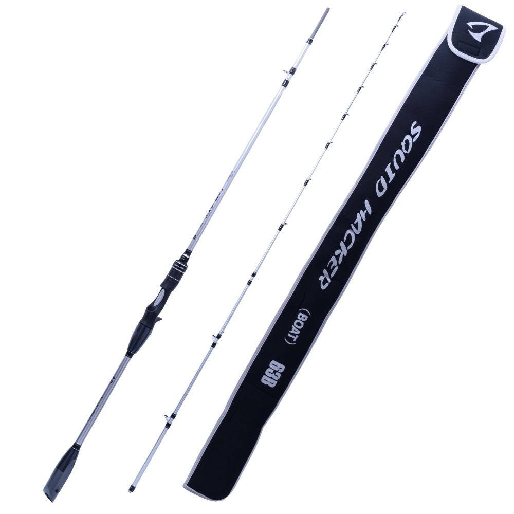 JIGGING MASTER Squid Fishing Baitcasting Boat Rod SQUID HACKER 63B Silver