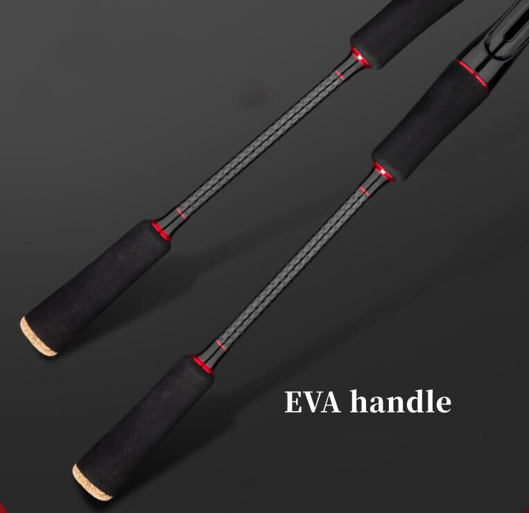 Fishing Rod L/M/MH 1.68M 1.8M Carbon Spinning/Casting Rod Pole Lure Weight 4-35g