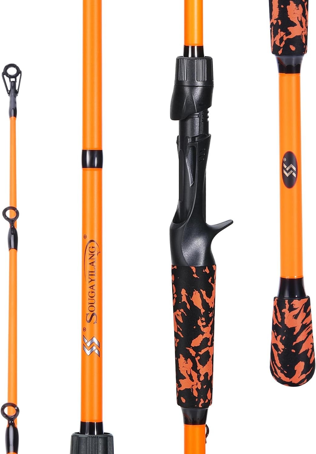 IM7 Graphite Fishing Rod – 2-Piece Casting & Spinning Medium/Medium Heavy Power