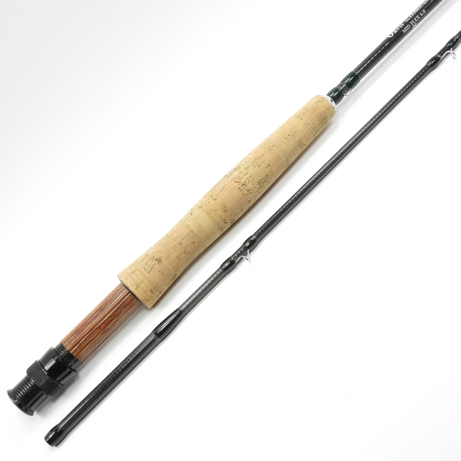Orvis Clearwater Mid-Flex 906 Fly Fishing Rod. 9’. 6wt. W/ Tube & Sock.
