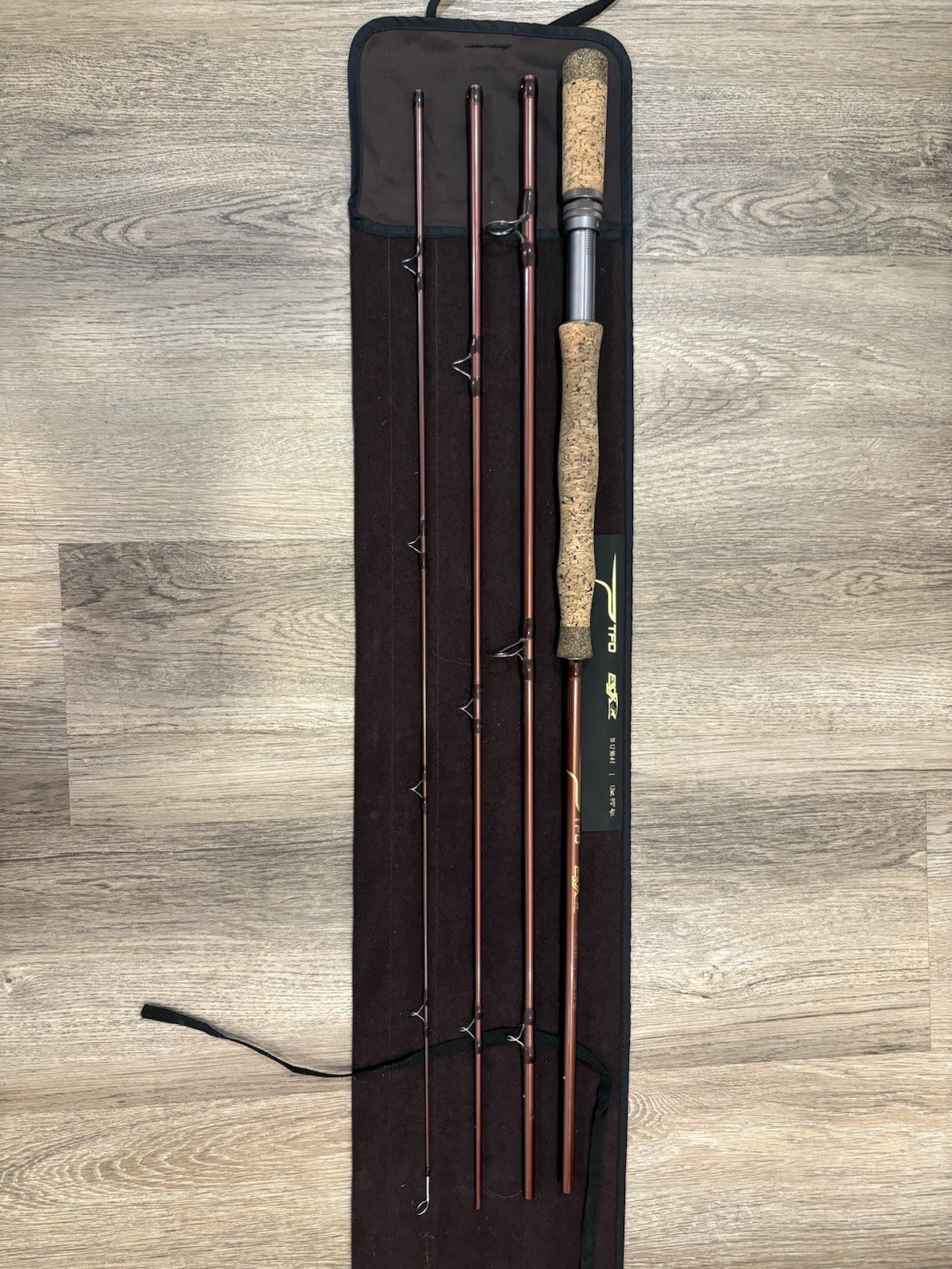 TFO ESOX Fly Rod 9ft 12wt 4pc w/ Rod Sock & Tube