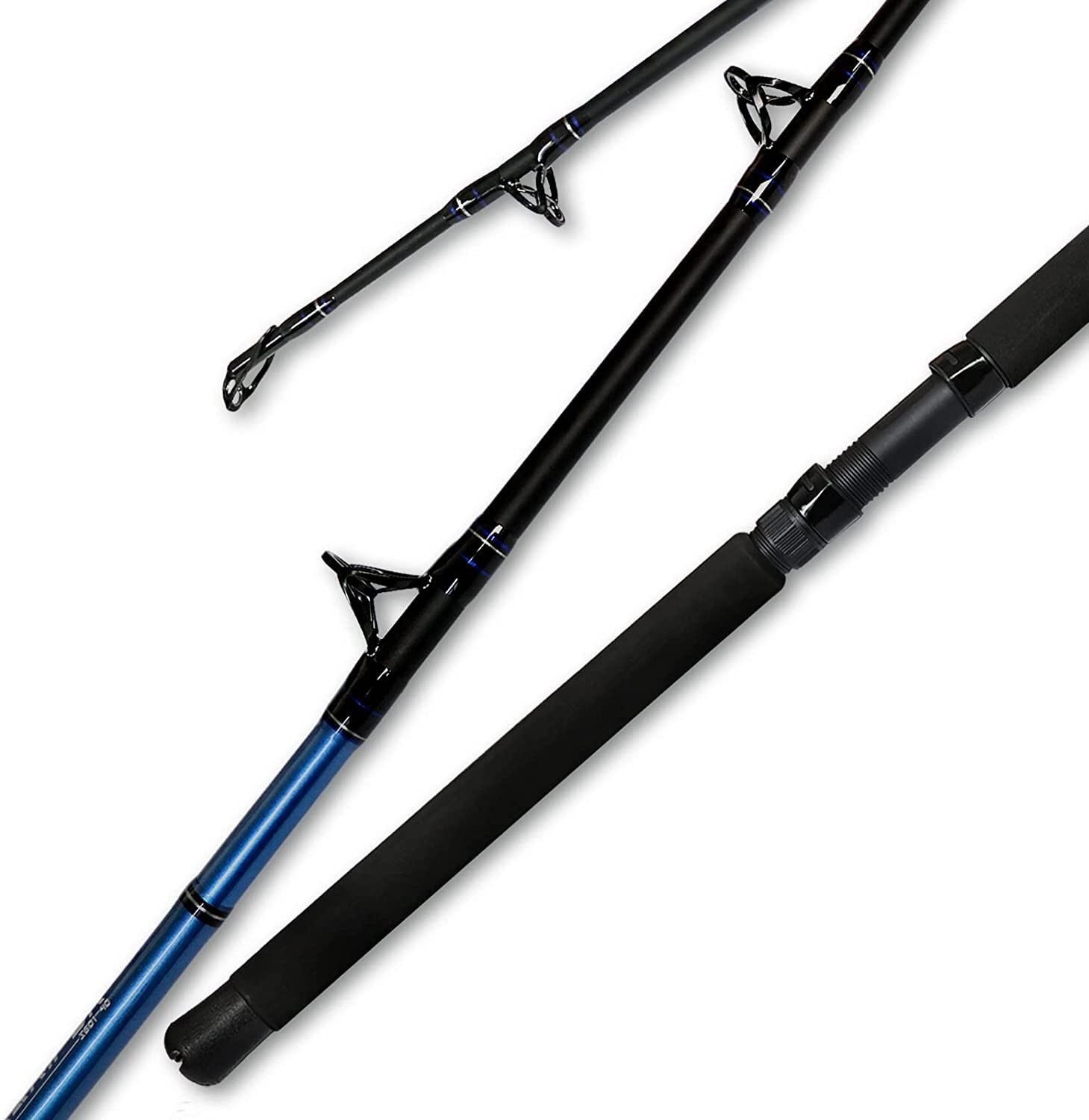 Saltwater Trolling Rod Conventional Boat Catfish Fishing Pole Medium Heavy 6FT