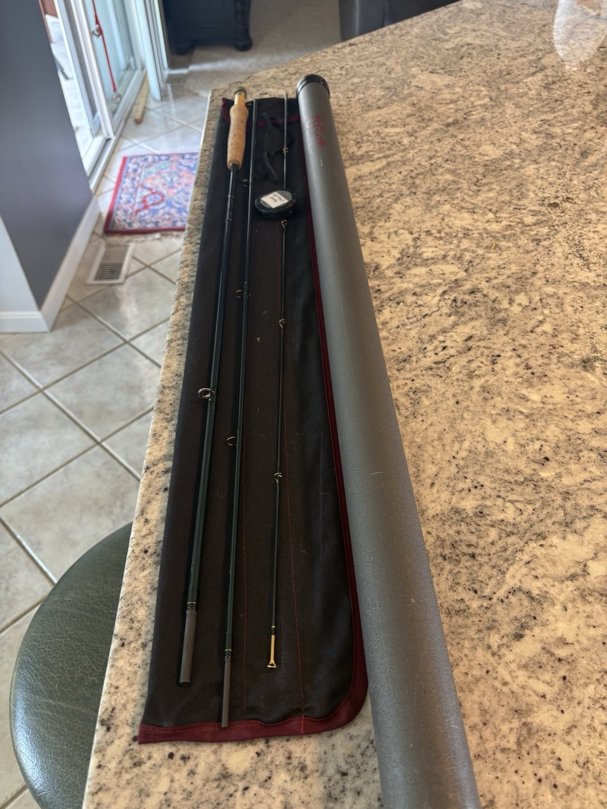 Scott SES Fly Rod 9’0 4wt 3 Piece Fly Fishing Rod