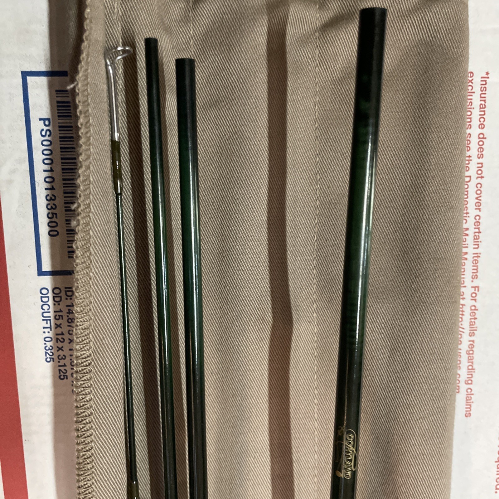 Cortland CL Graphite 8’6” Fly Rod 5/6 Weight 4 piece