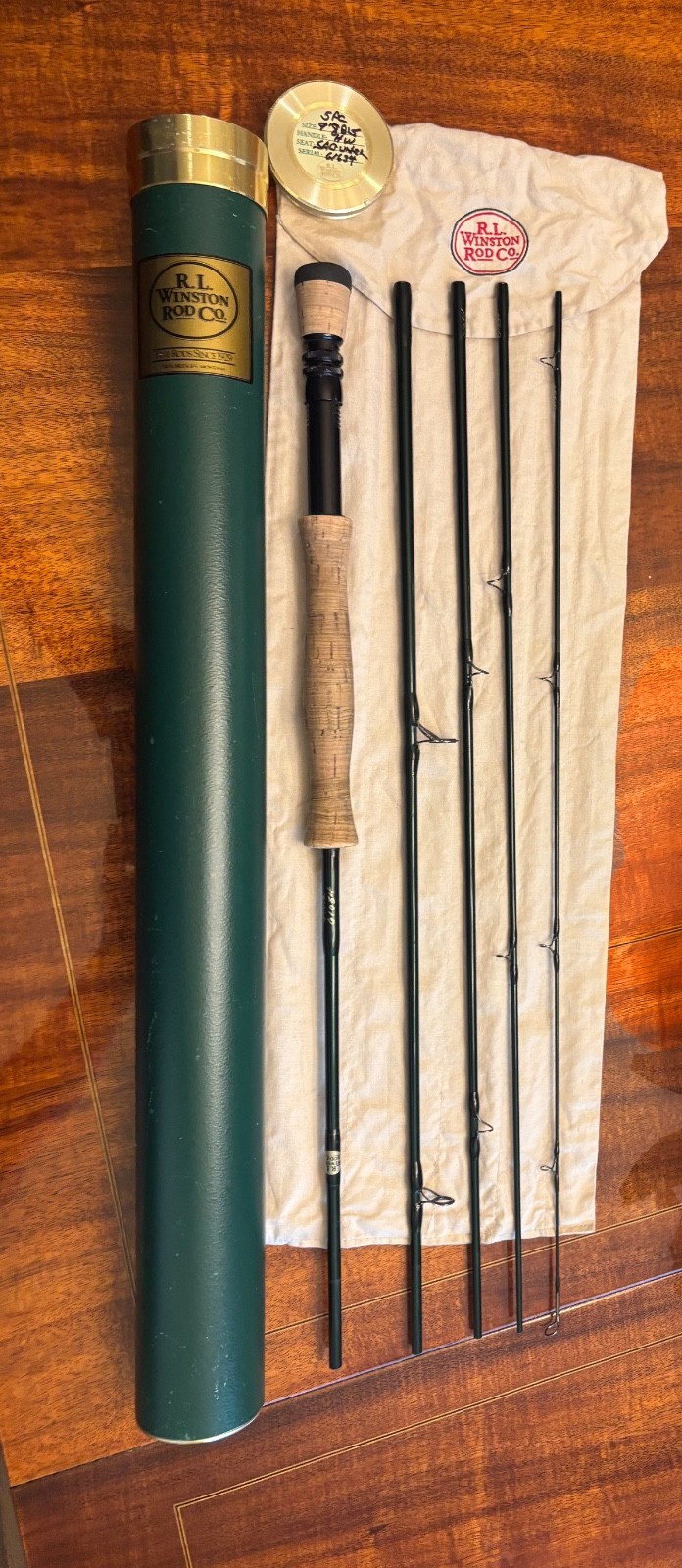 Beautiful R L WINSTON BORON BL5 8wt. 9’ft FlyRod!! 🔥~5 Pc TRAVEL ROD~🔥