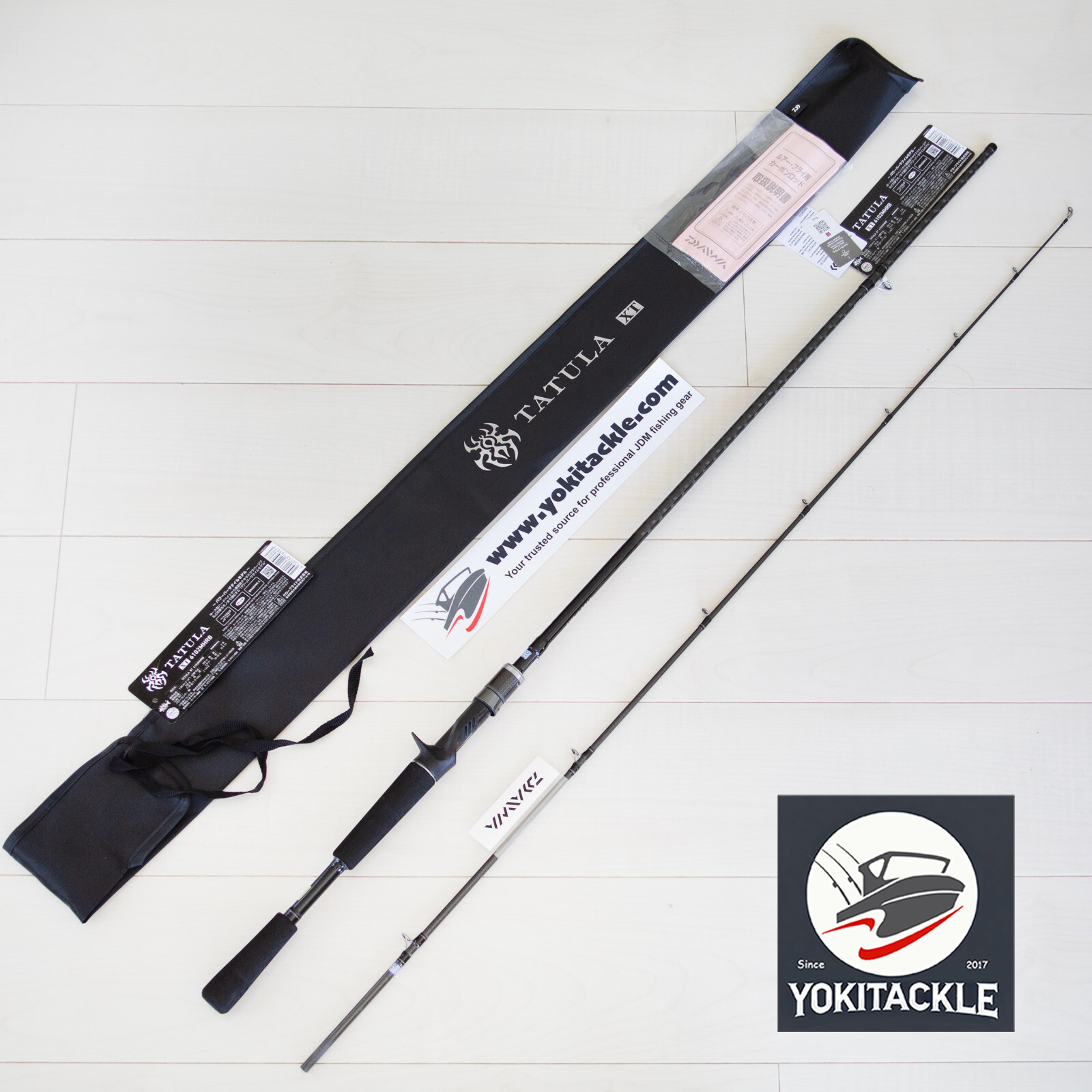 Daiwa 24 TATULA XT 6102MHRB 2pc Baitcasting Rod From Japan