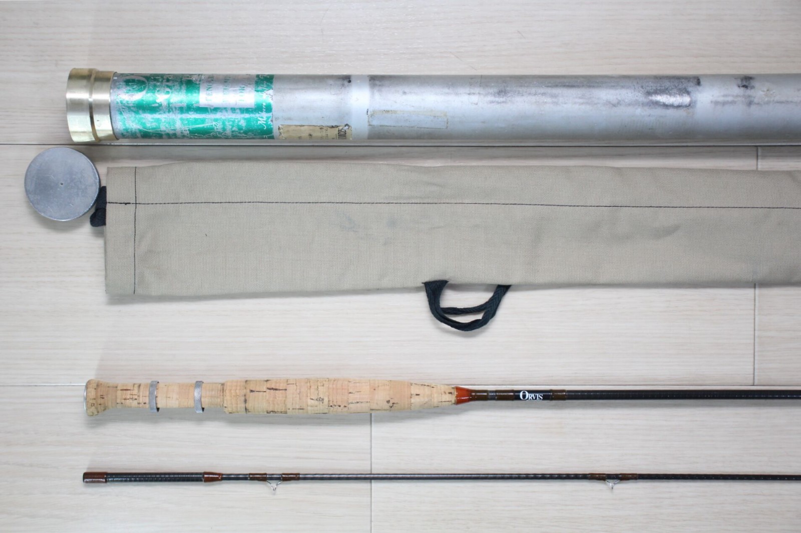 Orvis Superfine ULTRAFINE Fly Rod 7’9” #2 2pc 1 1/2 oz 1983 w/ Tube Sock M89