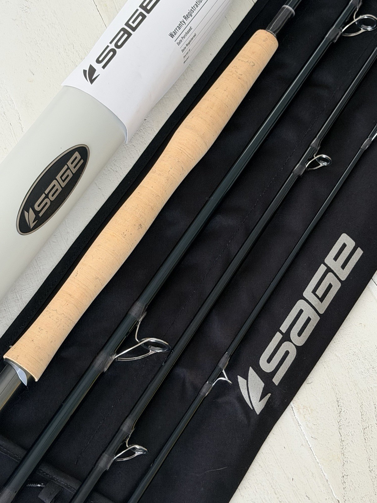 **BEAUTIFUL** 🔥 SAGE R8 SALT 15wt. 8’6”in~4Pc FlyRod!! 🔥~LEGENDARY~🔥