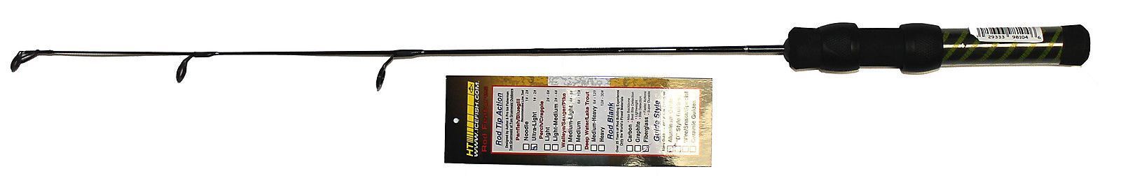 HT 24″ ICELANDER ULTRALIGHT ICE FISHING PANFISH ROD IS-24UL