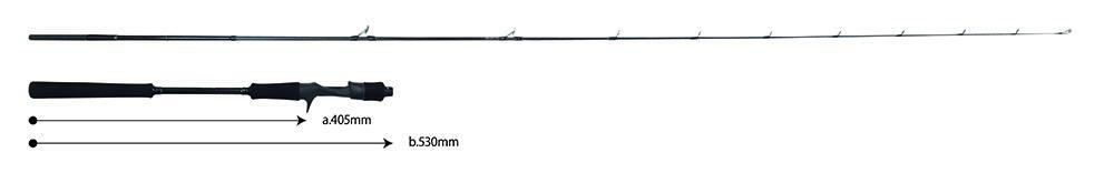 Yamaga Blanks Seawalk Light Jigging B66ML Baitcast Rod Made in Japan **US Seller