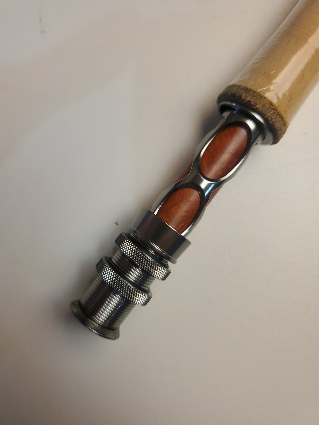 Custom-Built “Faulkner” Green 9′ Fly Fishing Rod With Case