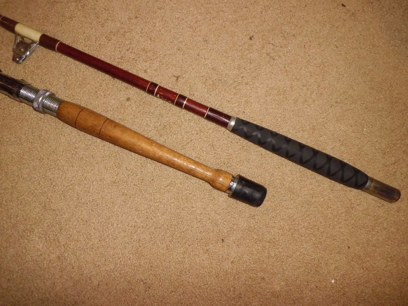 Vintage Silaflex M50GR Conventional Boat 6’8″ Rod made in USA- 50 lb test