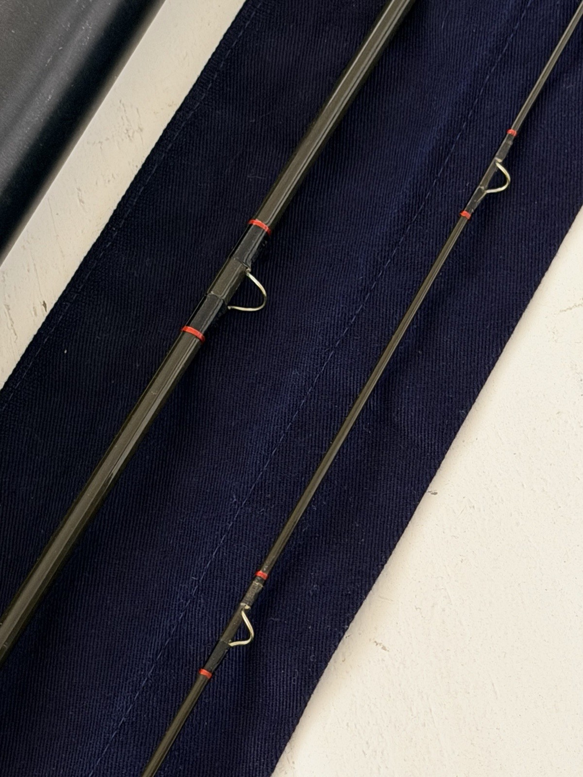 *BEAUTIFUL* *RARE* HOUSE OF HARDY ENGLAND # 5/6 8′ Graphite Carbon Fibre Rod🔥