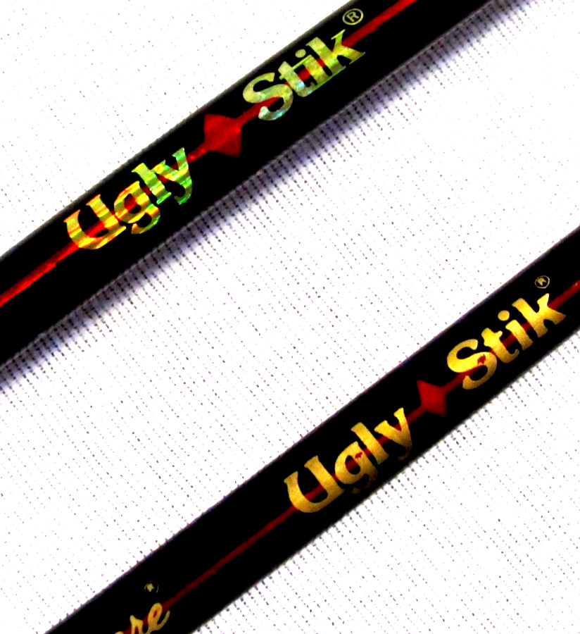 Two (2 ) Ugly Stik SPL 1101 5’6″ &SPL 1102 6 f: L& M Action Spinning Rods. 2 Pc