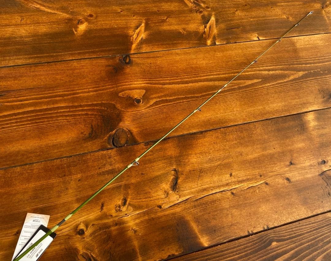 Adjustable Trout Fishing Rod 4-Section 5ft/5ft6in Wood Grip Packable Lightweight