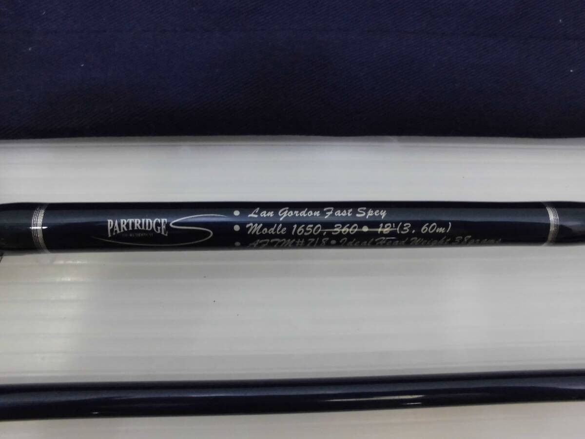 [Used Item] PARTRIDGE Ian Gordon Spey Rods 1650.360 12’0