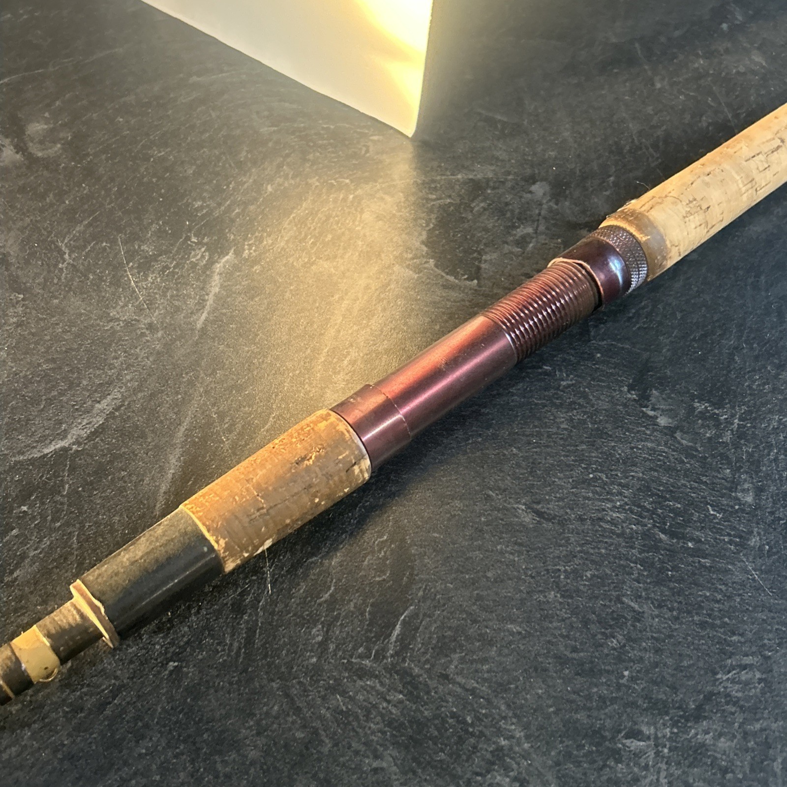 Vintage Garcia 2508 D 6 1/2 Ft fast taper light action 2 Piece Spin fishing rod