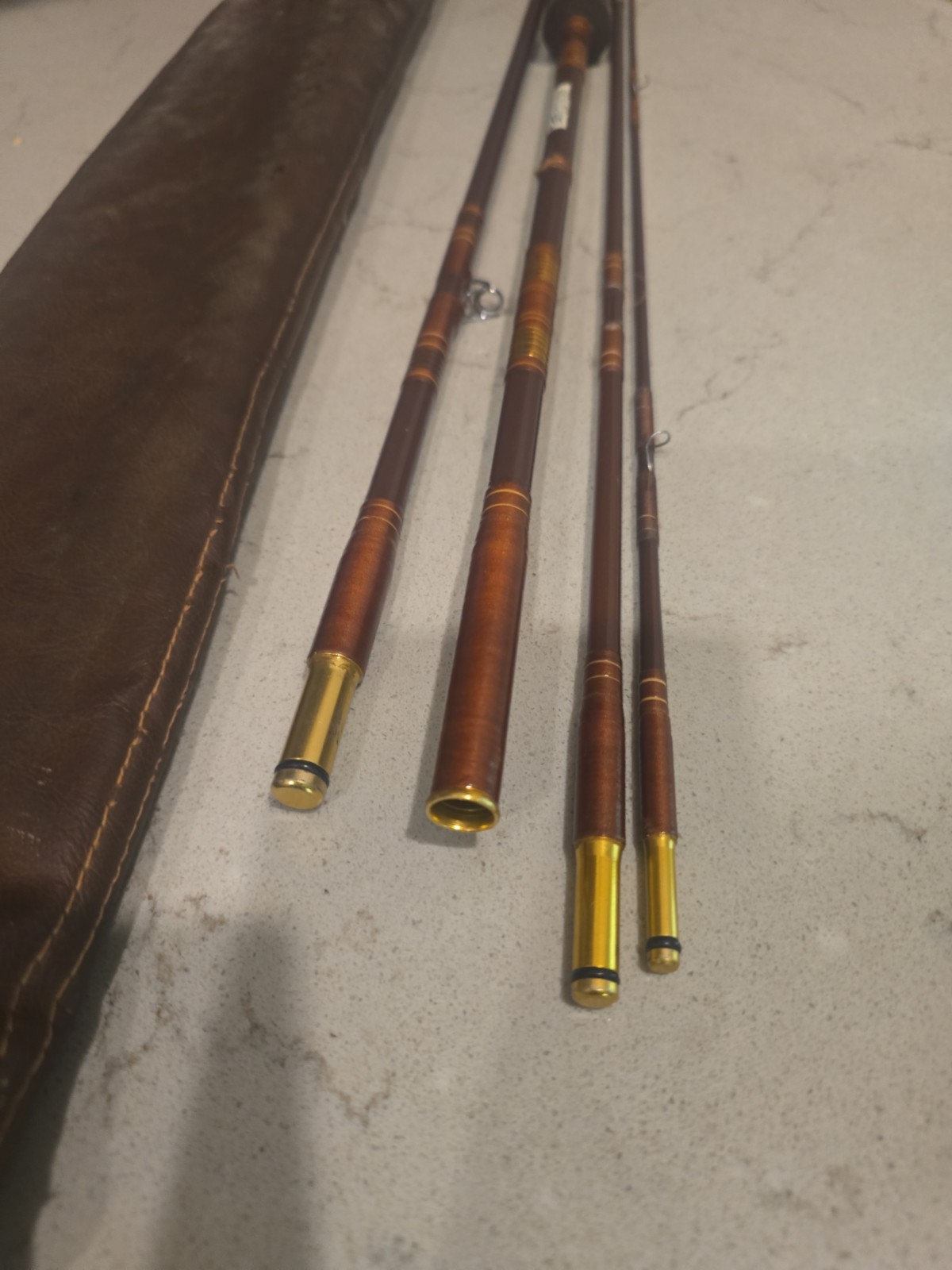 Vintage Garcia 2541 4 Piece 8’ Fly Rod made in USA