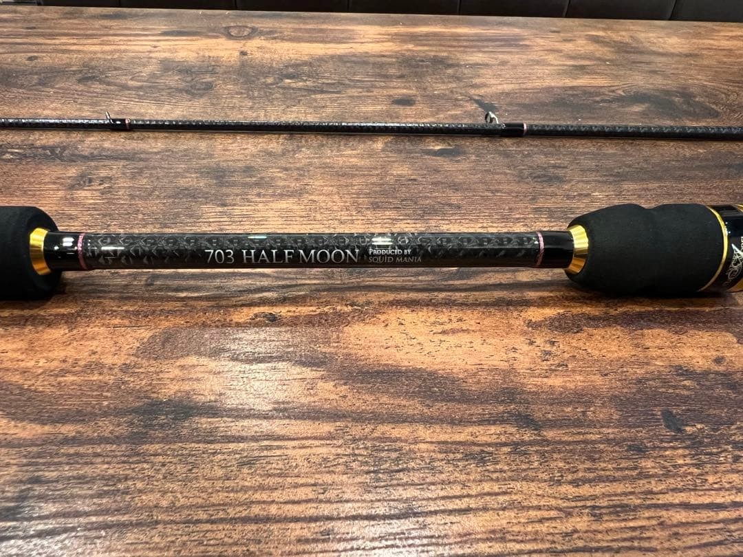 Squid Mania Zero-G Evolution 703 Half Moon MX Pink Eging Rod Custom Limited 50pc