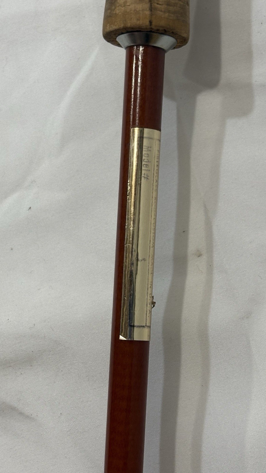 Custom Morosco Fiberglass Fly Rod 8’ 9” 4oz Vintage Made In USA Custom Built
