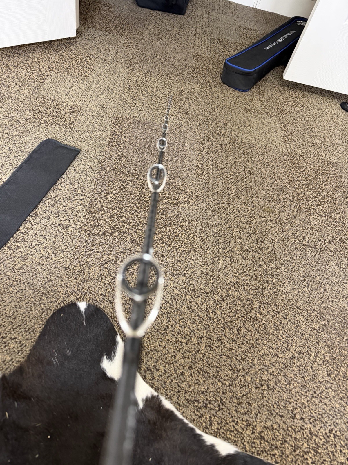 Slow pitch jigging rod
