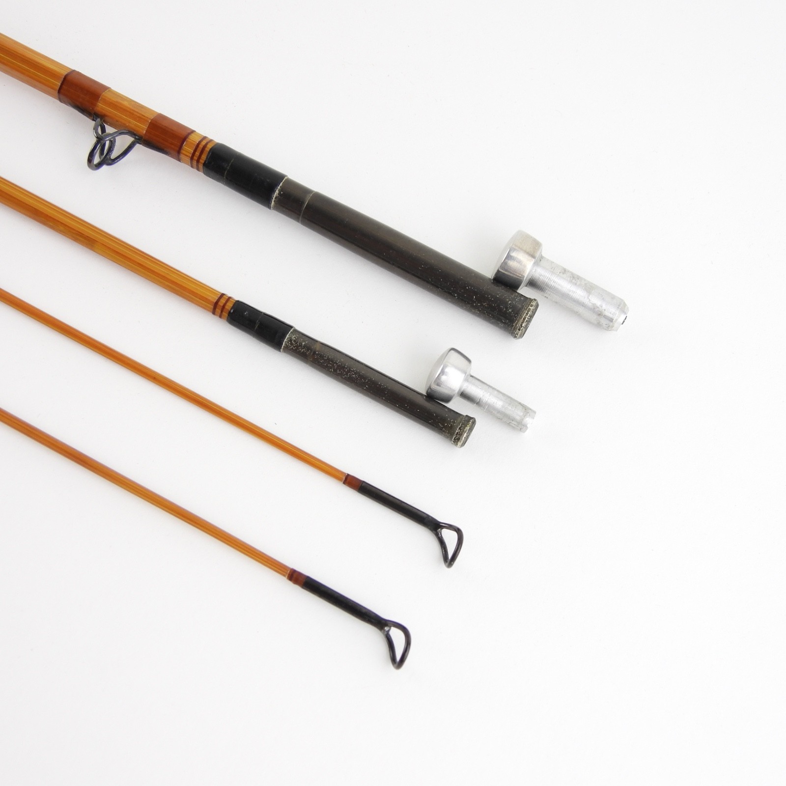Jon M. Dann “Traveling Companion” Bamboo Fly Rod. 7’. 4wt. W/ Tube & Sock.