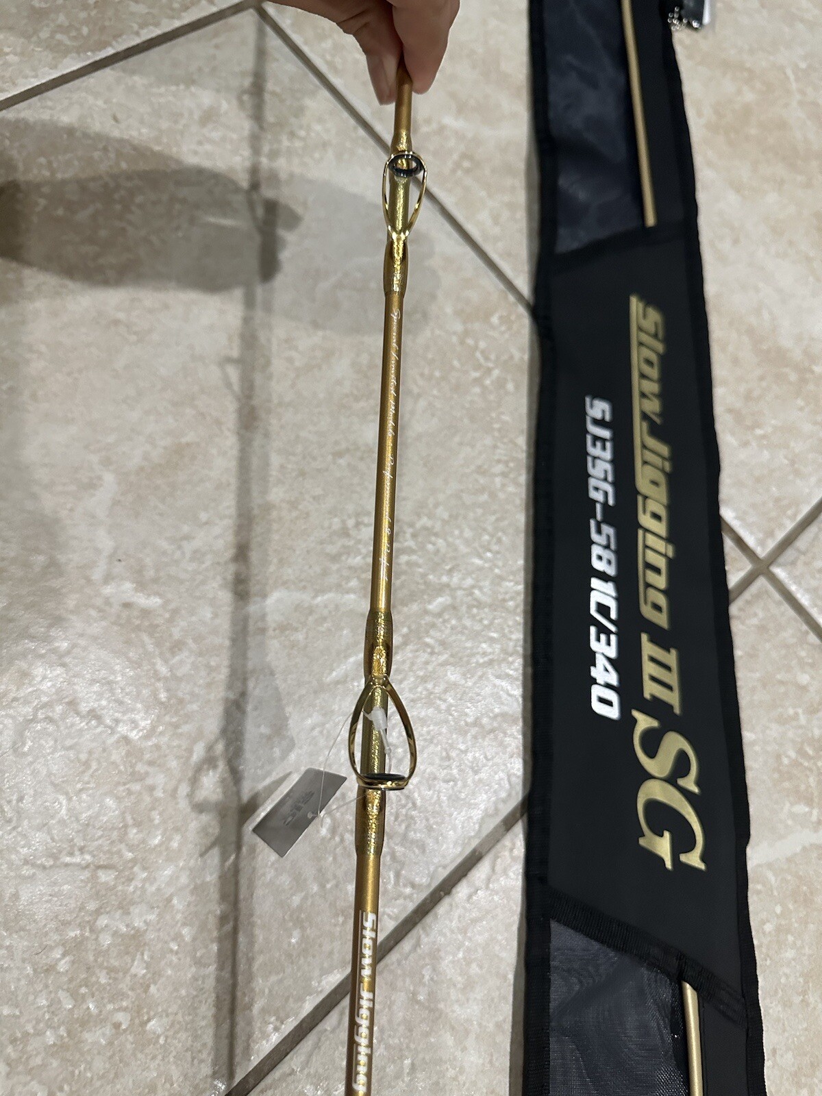 TOKAYO HEARTY RISE SLOW JIGGING ROD III SG. POWER 1. 340gr.Conventional. LIMITED
