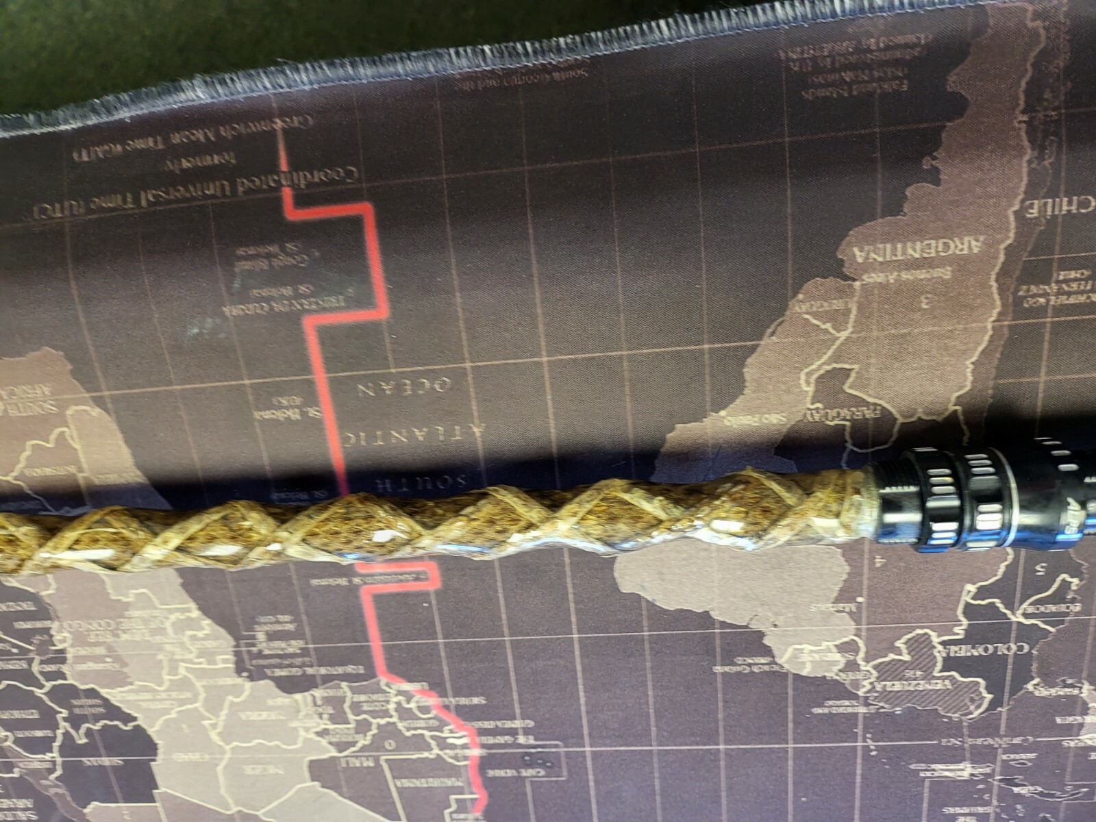 Custom Rattlesnake Fishing Rod Real Rattlesnake Skin Grips with or without Fangs