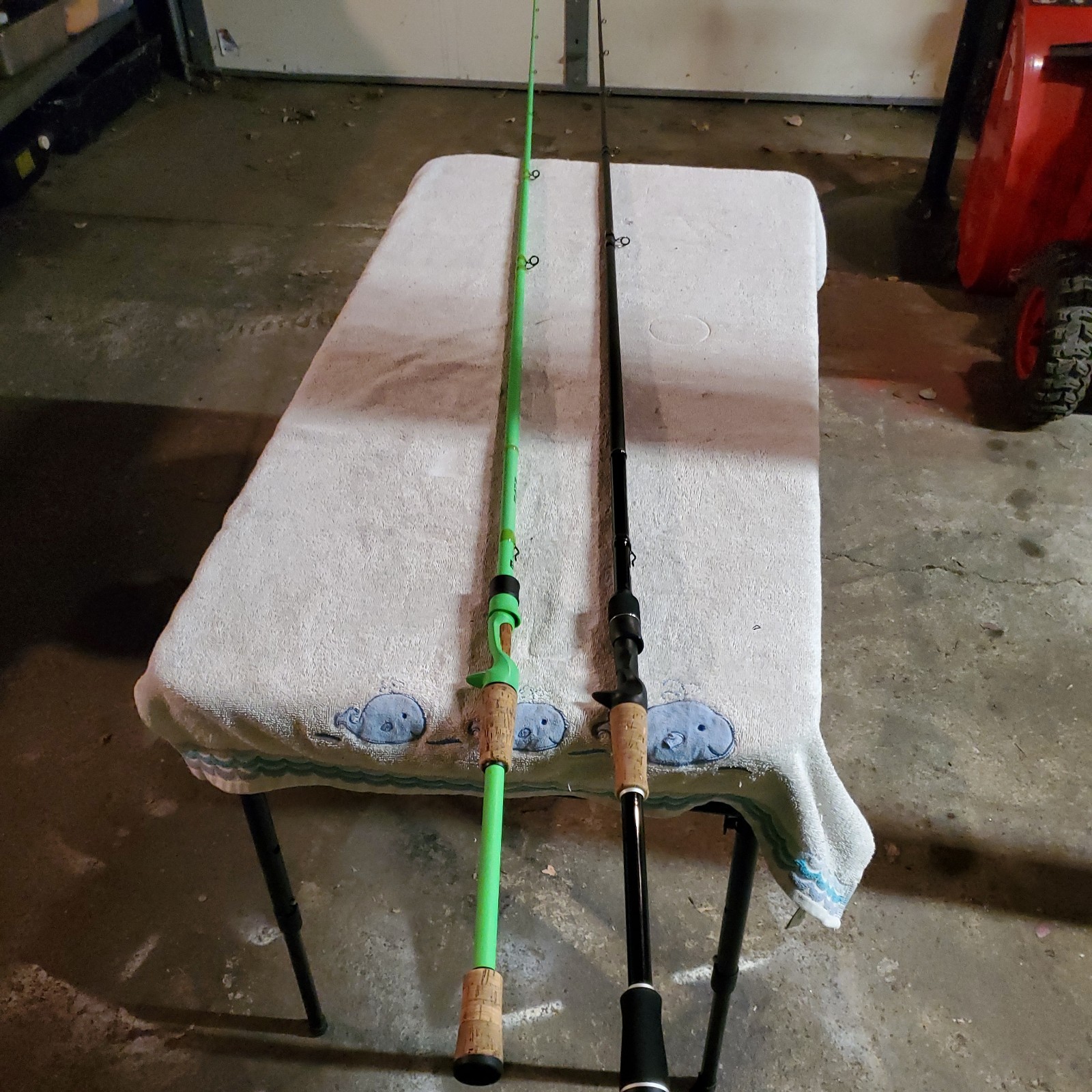 13 Fishing, Fate Black, Defy Black, Both 7′ 11″ Heavy Fast, LOT OF 2