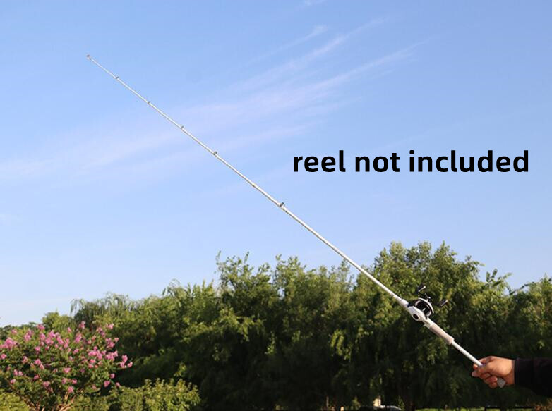 1.65M/1.8M Carbon Fiber Fishing Rod Spinning Casting Fishing Lure Pole 2 Section