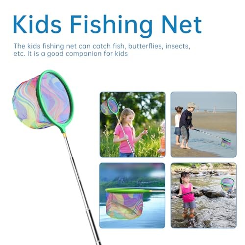 2PCS Telescopic Fishing Net & Bucket Set Youth Freshwater