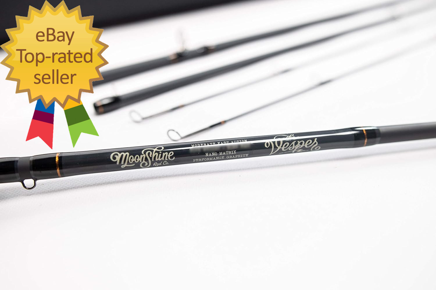 Fast Action Fly Fishing Rod –Carbon Fiber Graphite Rod with Zippered Travel Case