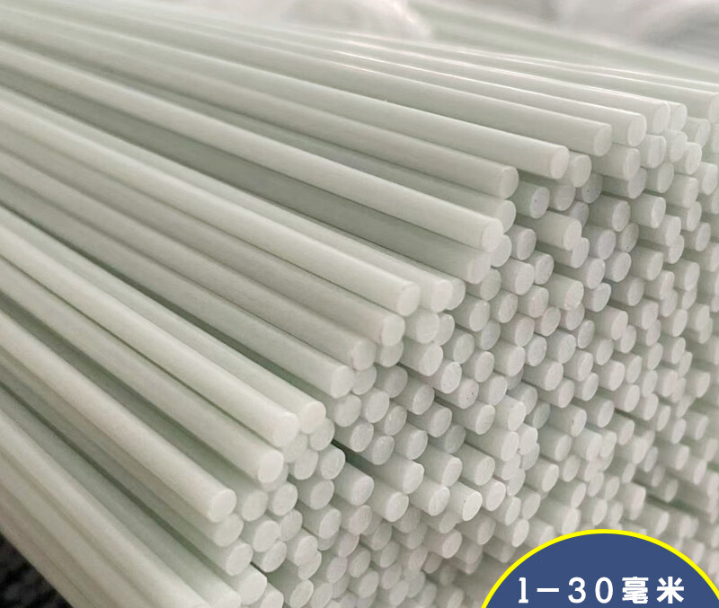 Solid Fiberglass rod Fibre fiber rod Elastic rod ,0.8mm-30mm,Length 500mm，2PCS