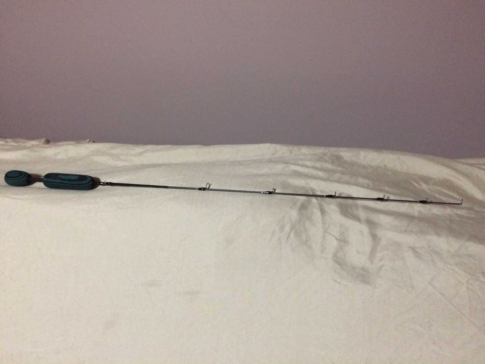 Hardwater Customs Perch Sweetheart Black/ Green 28″ ML