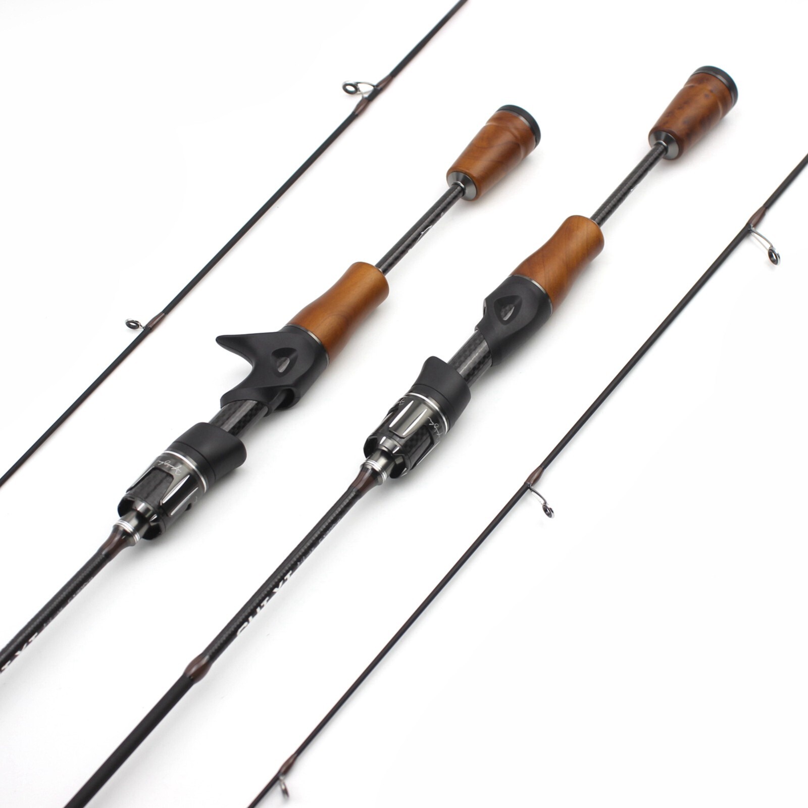 Trout Fishing Rod Carbon Fiber Spinning/casting Rods 1.68M/1.8M Lure Pole Travel