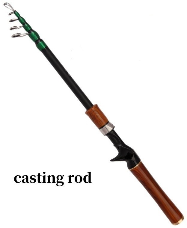 Telescopic Fishing Rod Spinning Casting Rod Carbon Fiber Rod High Sensitivity